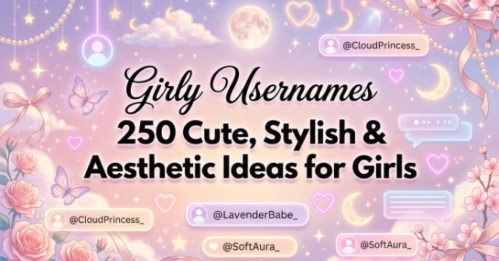 girly-usernames