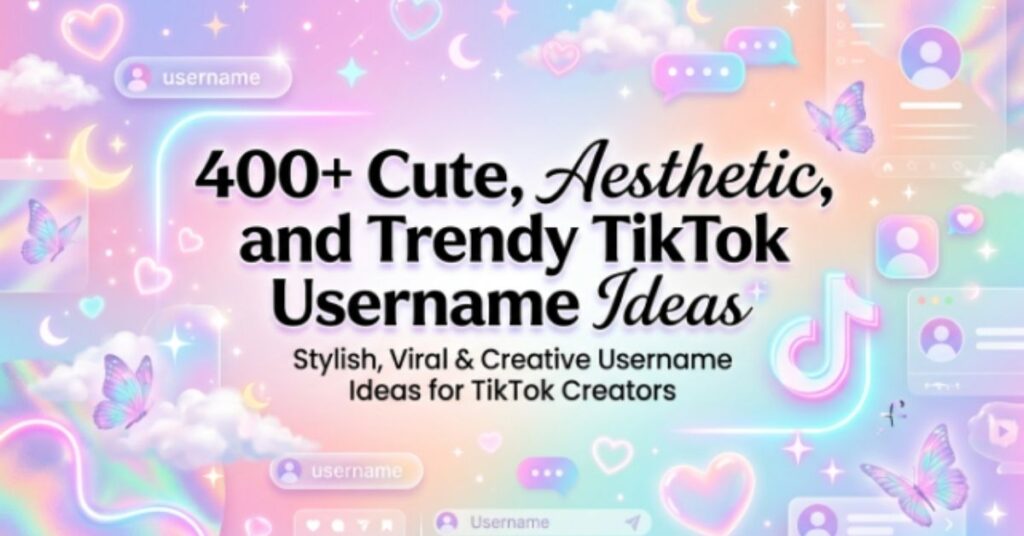 cute-usernames-for-tiktok