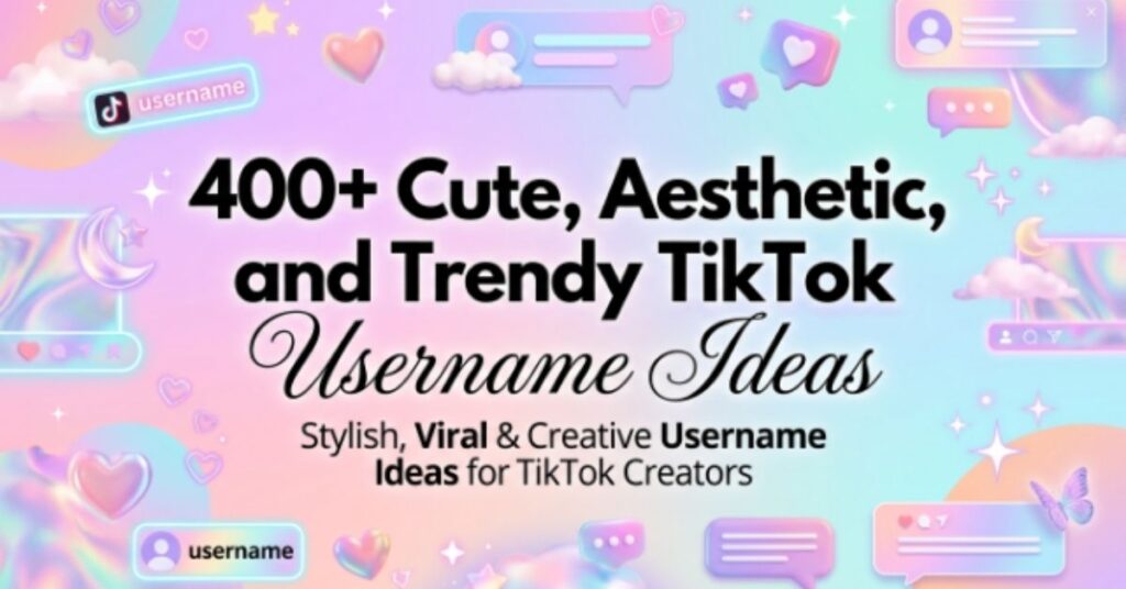 cute-usernames-for-tiktok