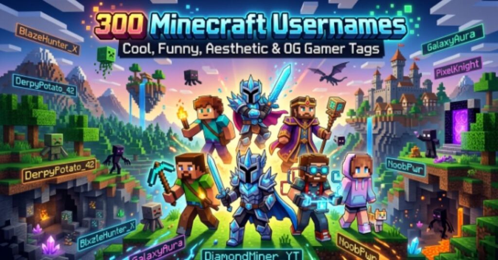 minecraft-usernames