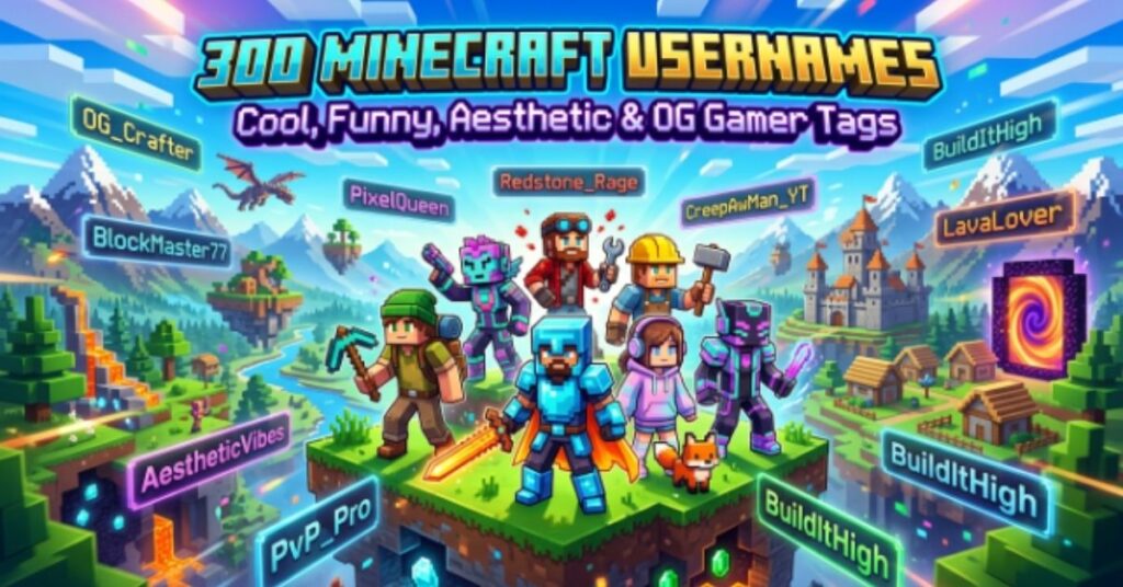 minecraft-usernames