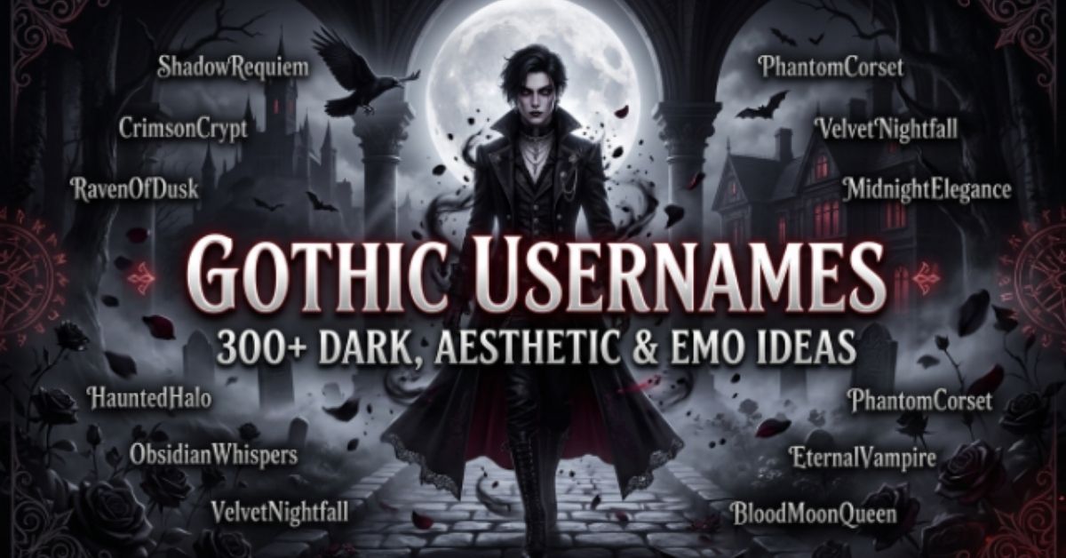 gothic-usernames