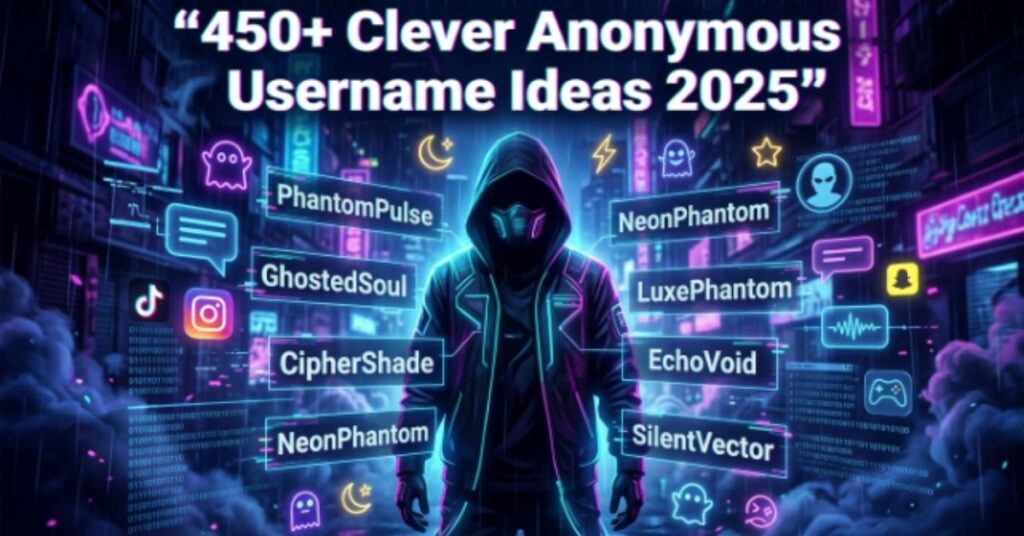 anonymous-usernames