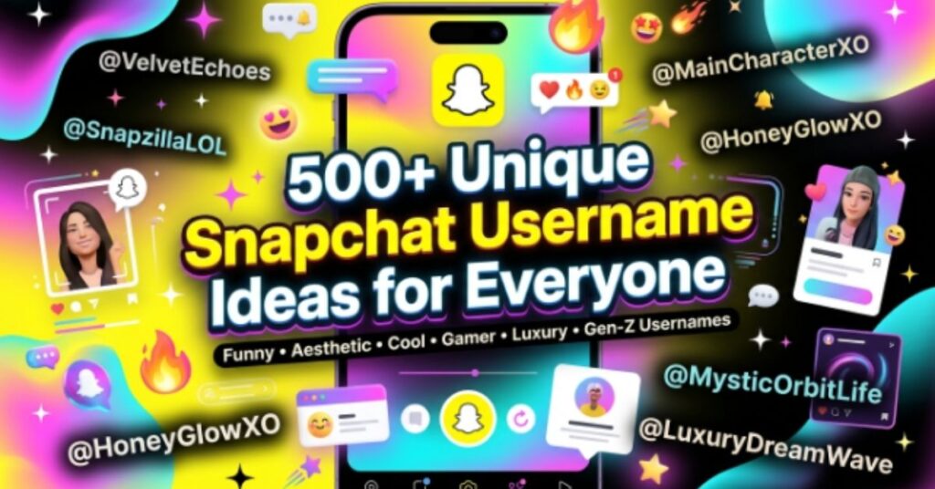 usernames-for-snapchat