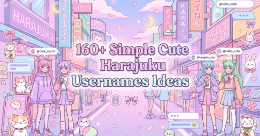 simple-cute-harajuku-usernames-ideas
