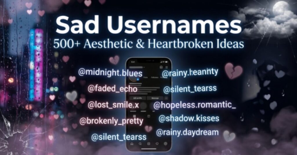 Sad-Depressing-Usernames