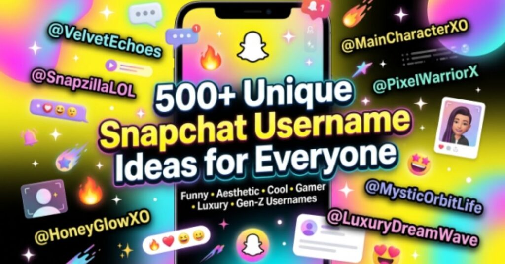 usernames-for-snapchat