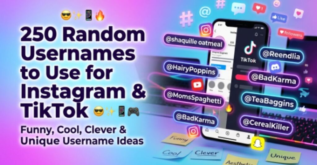 random-usernames