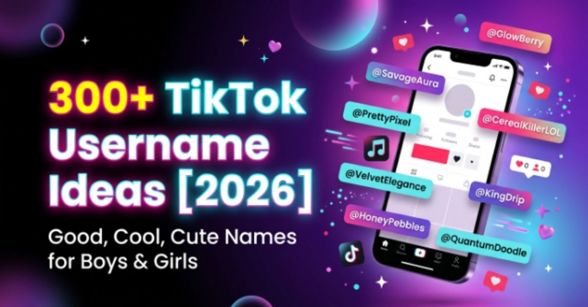 good -iktok-usernames