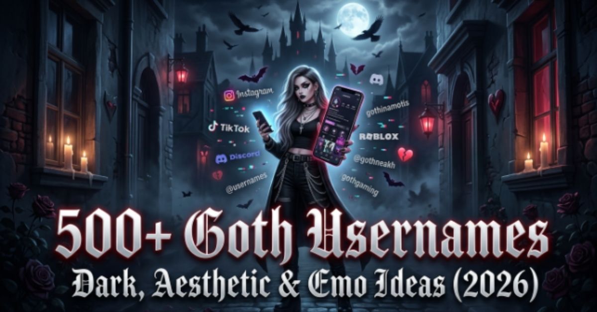 goth-usernames