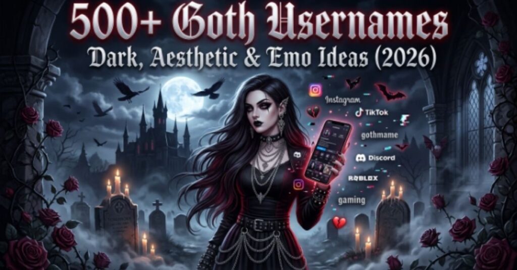 goth-usernames