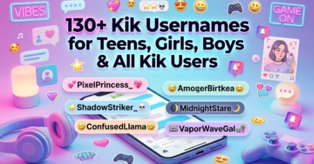 Clever-Kik-Usernames
