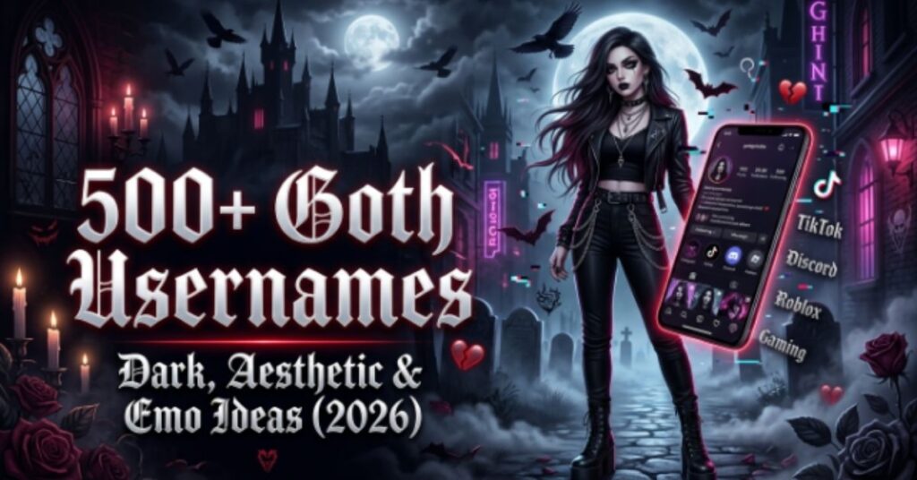 goth-usernames
