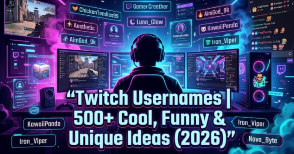 Unique-Twitch-Usernames