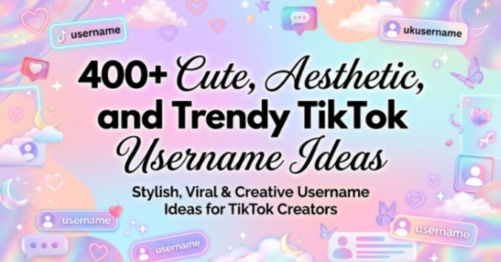 cute-usernames-for-tiktok