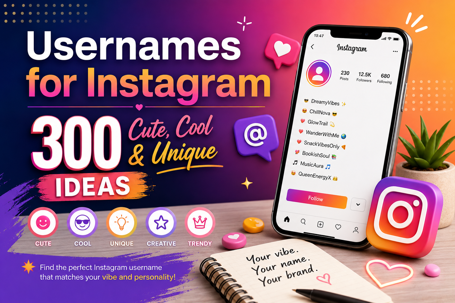 usernames-for-instagram