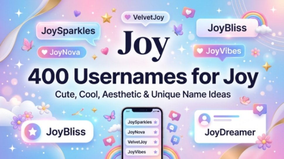 usernames-for-joy