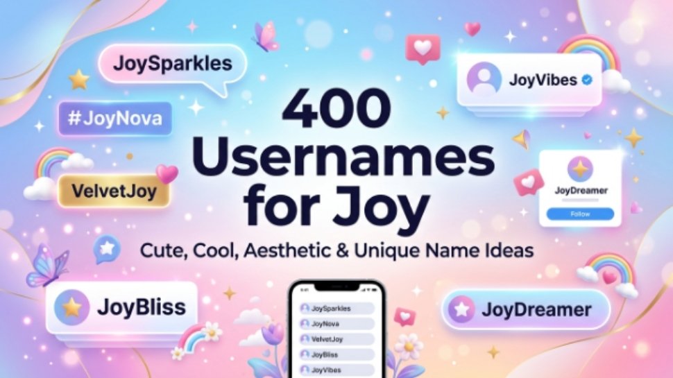 usernames-for-joy