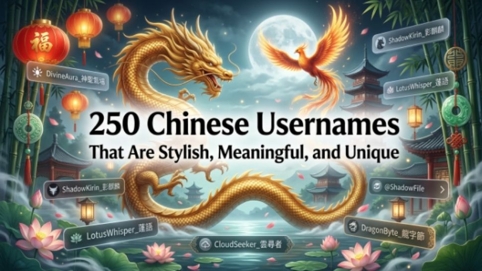 chinese-usernames