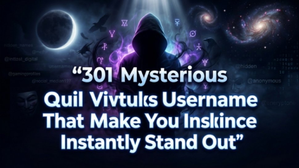 mysterious-usernames
