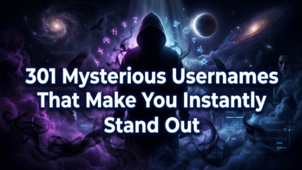 mysterious-usernames