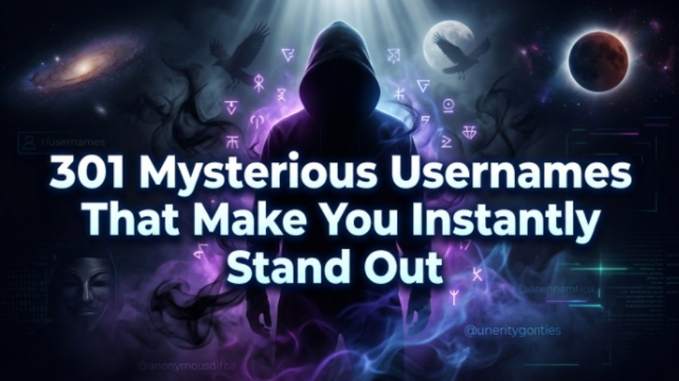 mysterious-usernames