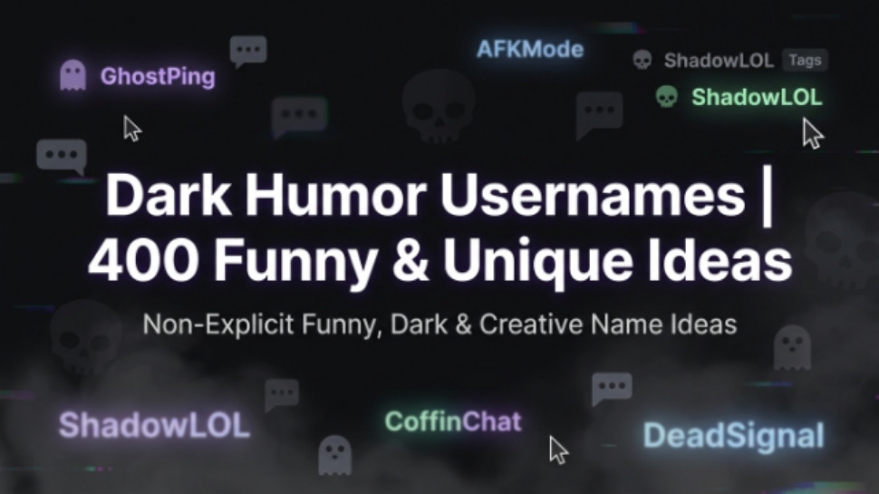 Dark-Humor-Usernames