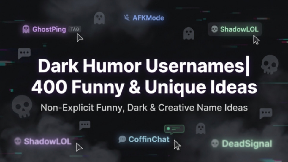 Dark-Humor-Usernames
