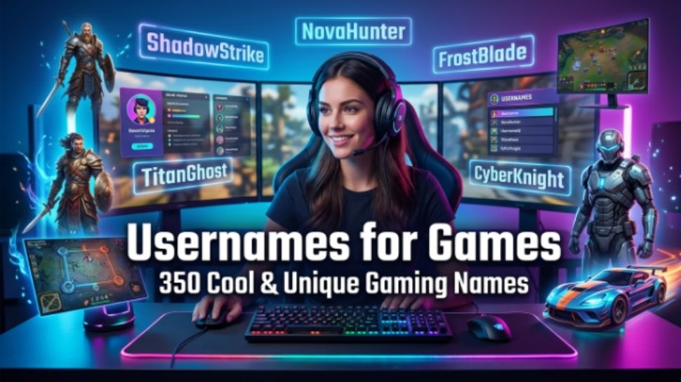 usernames-for-games