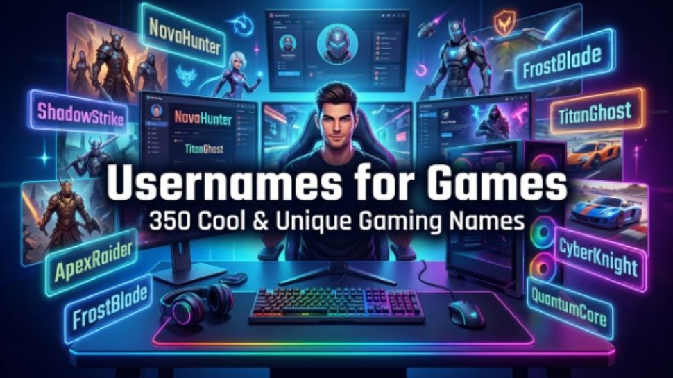 usernames-for-games