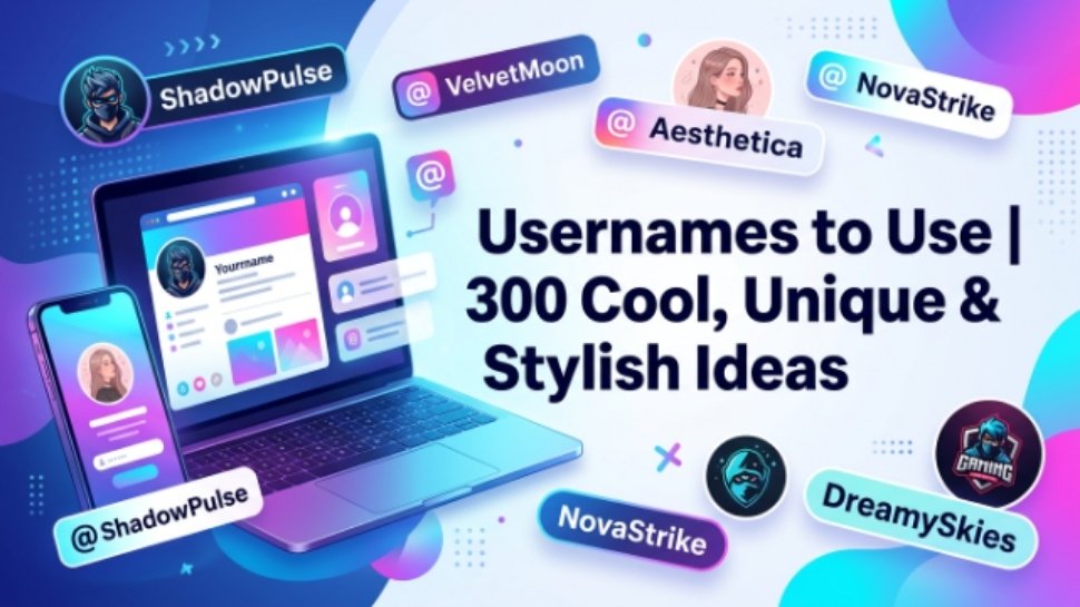 usernames-to-use