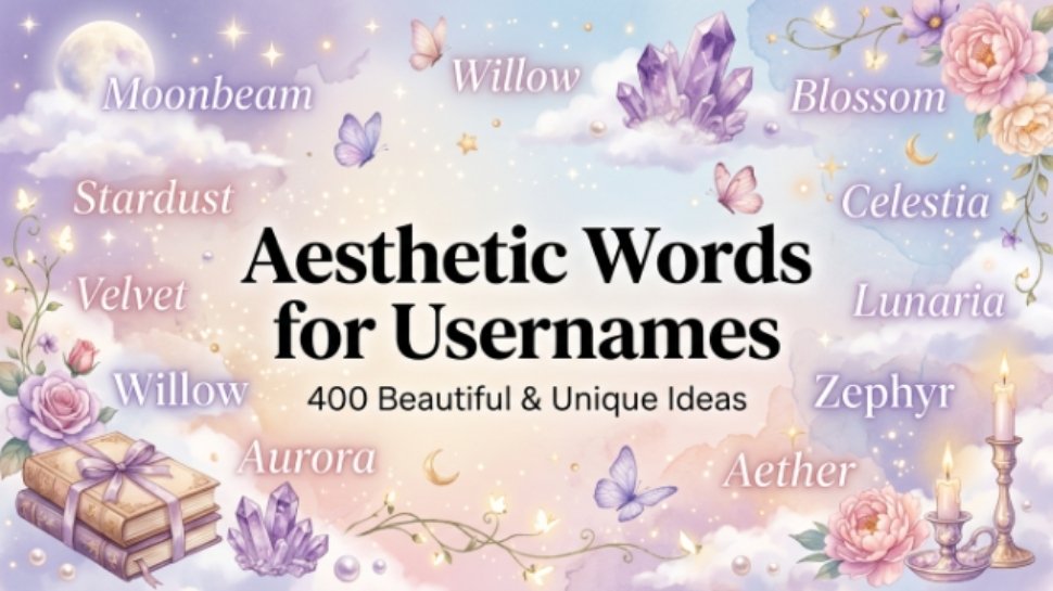 aesthetic-words-for-usernames