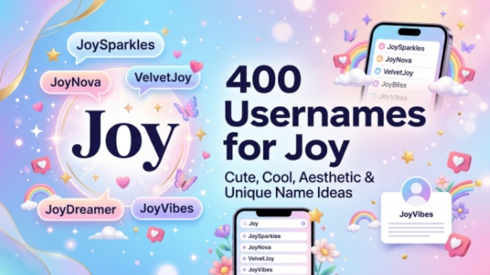 usernames-for-joy
