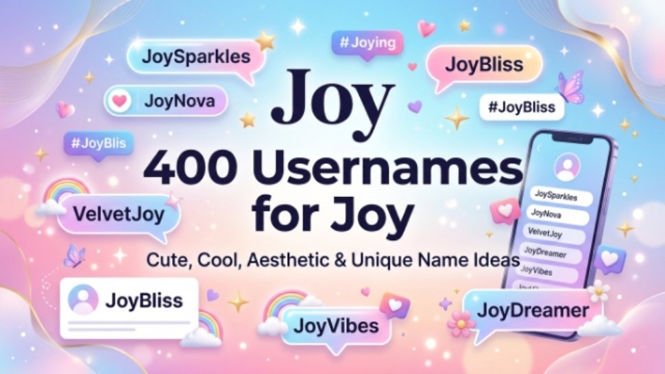 usernames-for-joy