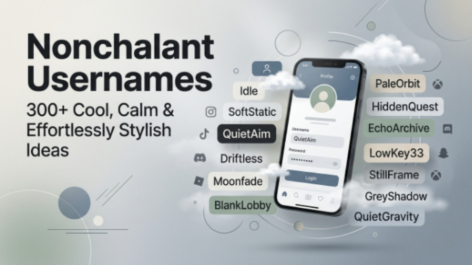 nonchalant-usernames