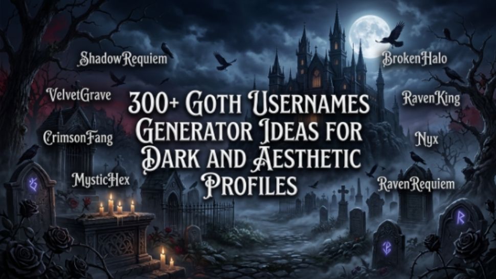 goth-usernames-generator