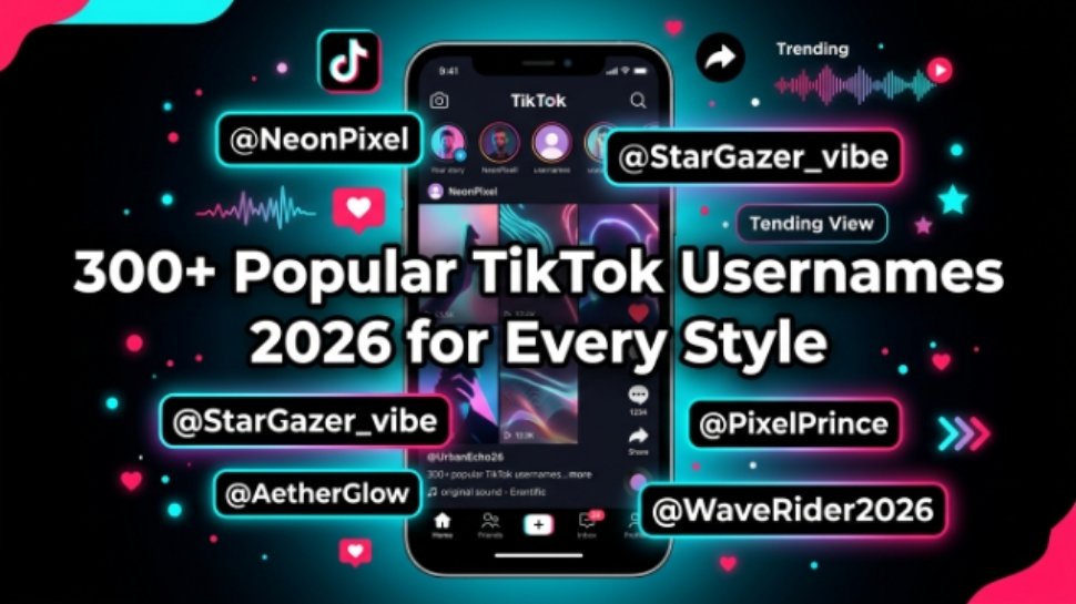 popular-tiktok-usernames-2026