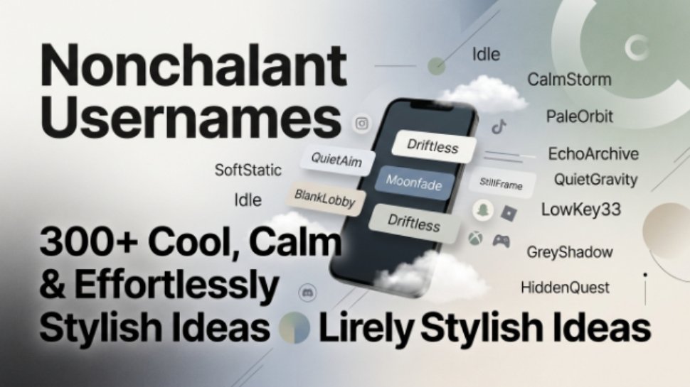 nonchalant-usernames
