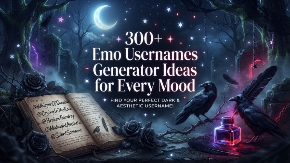 emo-usernames-generator