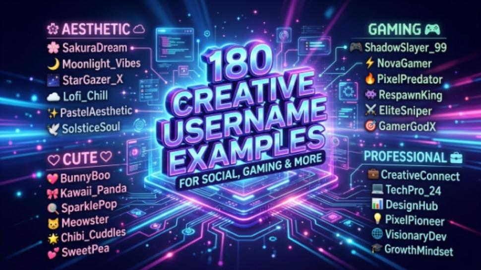 examples-of-usernames