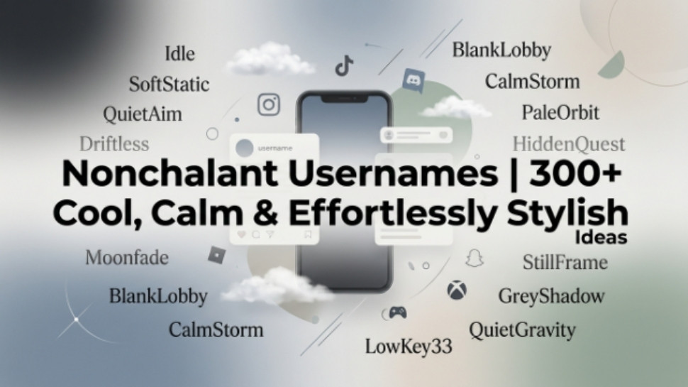nonchalant-usernames