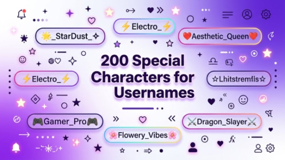 special-characters-for-usernames
