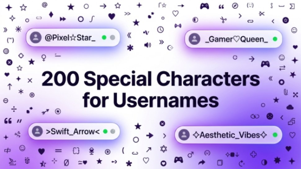 special-characters-for-usernames