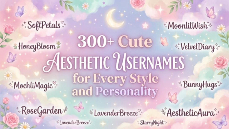 cute-aesthetic-usernames