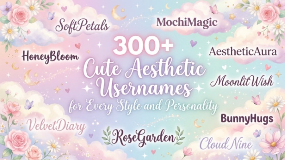 cute-aesthetic-usernames